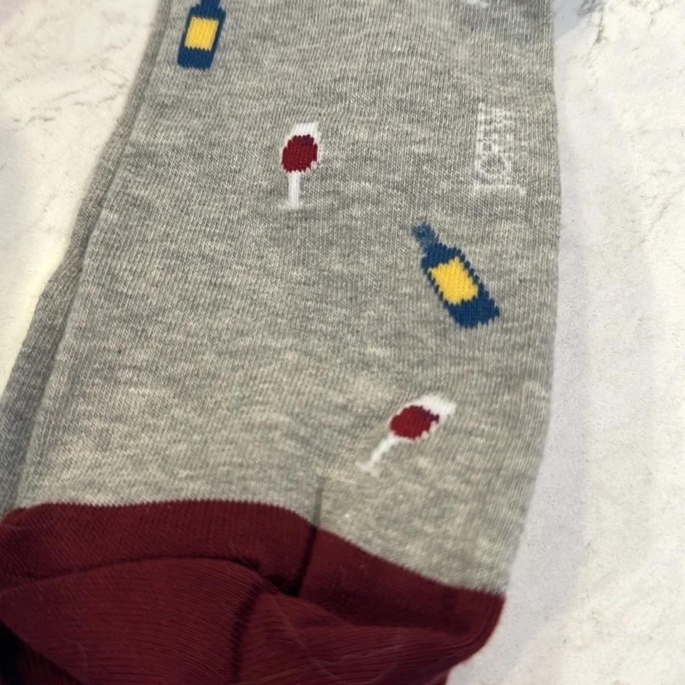 J Crew 3 pack Party drinks socks​